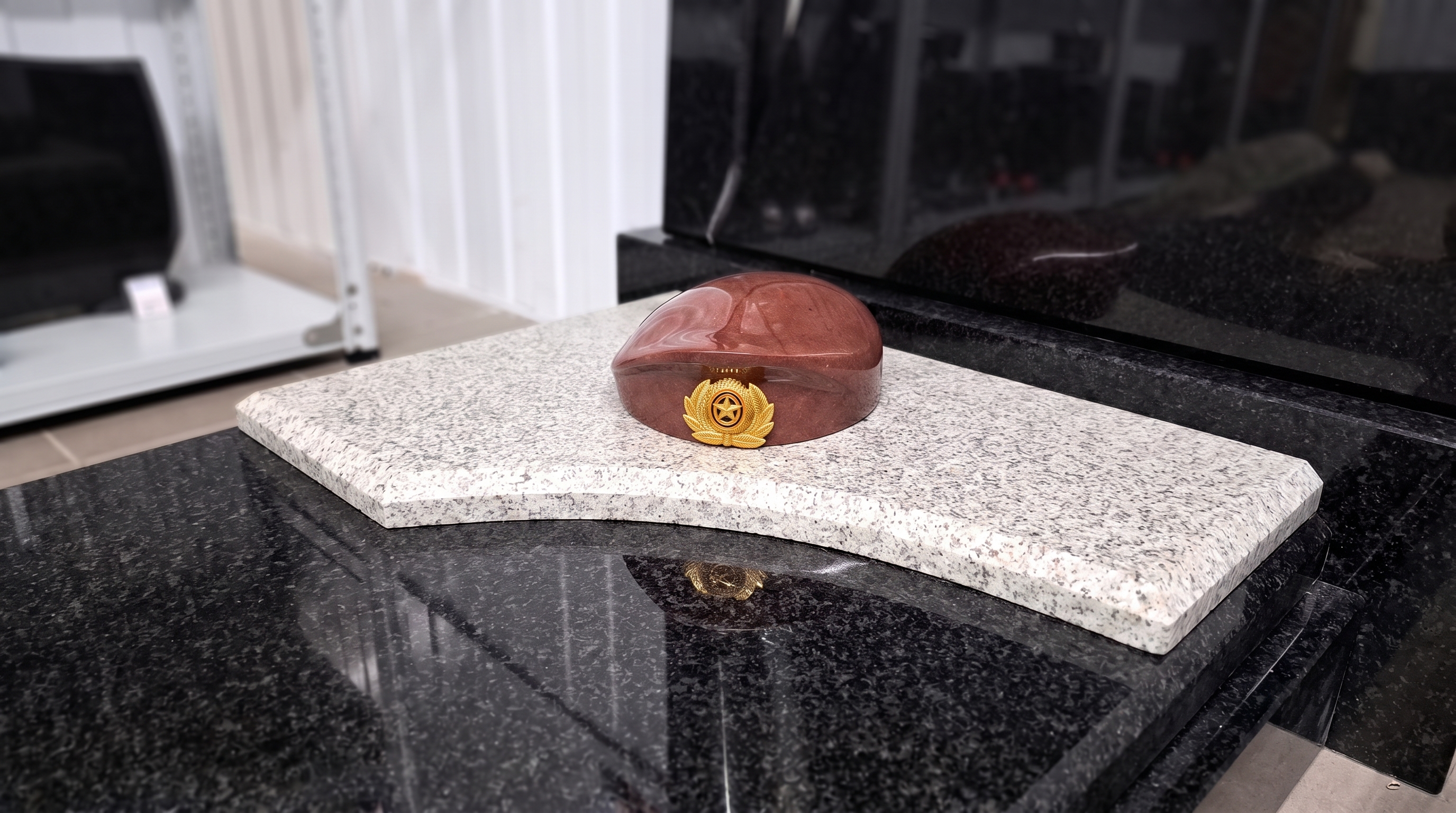Вариант расположения берета